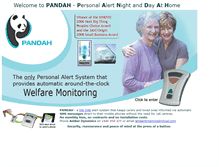 Tablet Screenshot of pandahcare.com.au